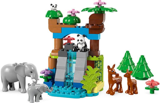 LEGO Duplo Town 3-in-1 Wild Animal Families for 2+ Years 92 Pieces
