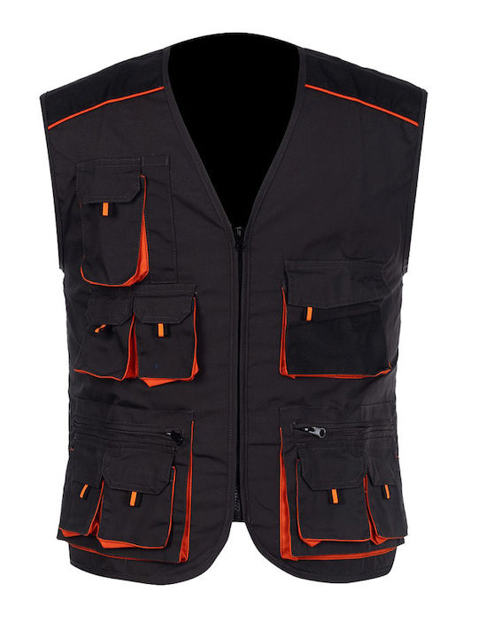 Stenso Emerton Men's Safety Vest Gray