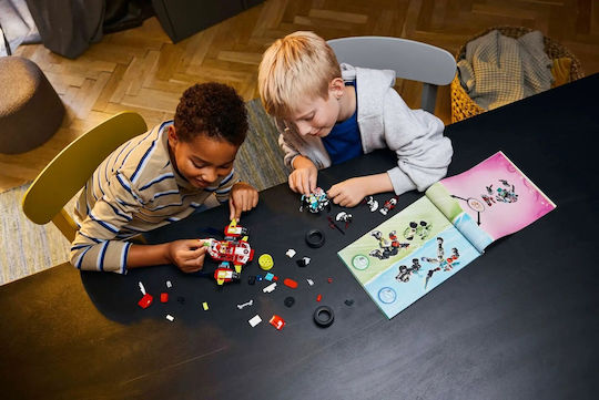 LEGO DREAMZzz Cooper's Tiger Mech & Zero's Hot Rod Car Pentru 9+ Ani 1006 Bucăți