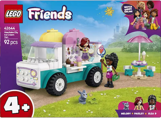 LEGO Friends Heartlake City Ice Cream Van for 4+ Years 92 Pieces