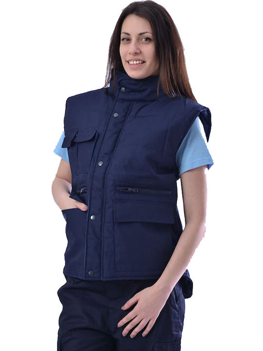 Ergo 5370-230 Bărbați Vestă de siguranță Albastru Ergo 5370-230 Bărbați Vestă de siguranță Albastru