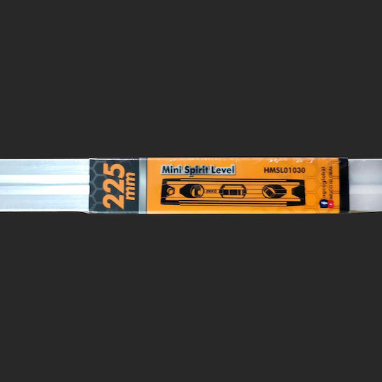 Ingco HMSL01030 Spirit Level Aluminum Magnetic 22.5cm with 3 Eyes