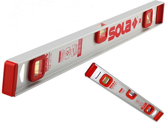 Sola 58I5060 Spirit Level Aluminum 60cm with 3 Eyes