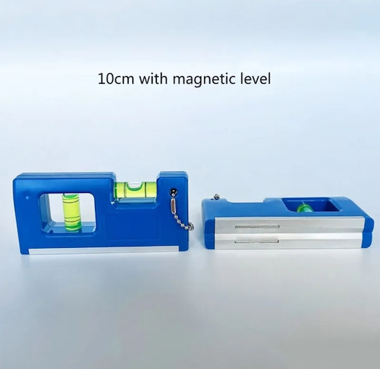 300212 Plastic Spirit Level Magnetic 10cm with 2 Eyes