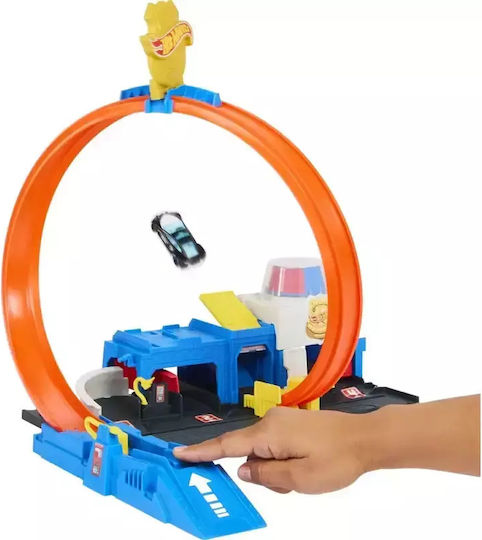 Hot Wheels Police Station Track 1:64 for Ages 3+