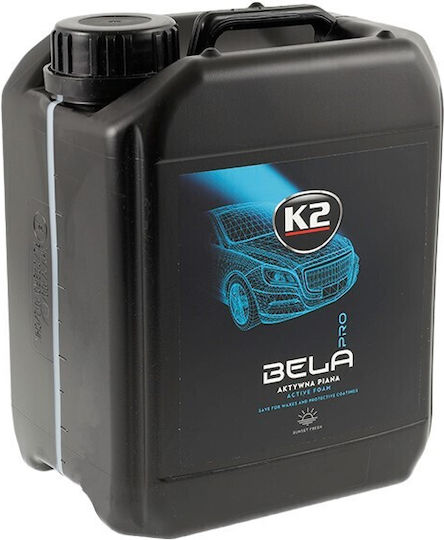 K2 Bela Pro Σαμπουάν Πλυσίματος Αυτοκινήτου Ενεργού Αφρού 5L