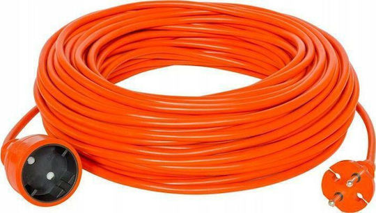Plastrol 1 Platz mit Kabel 20m Durchmesser 2 x 1mm² Orange