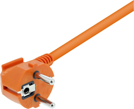 Deltaco Extension Cable Cord 3 x 1.5mm²/20m Orange