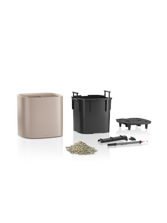 Lechuza Pila Self-watering Pot Plastic Petrol Blue 32.5x32.5x32.5cm.