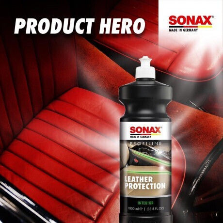 Sonax Profiline Leather Care Foam Foam Cleaning for Leather Car Parts 1lt