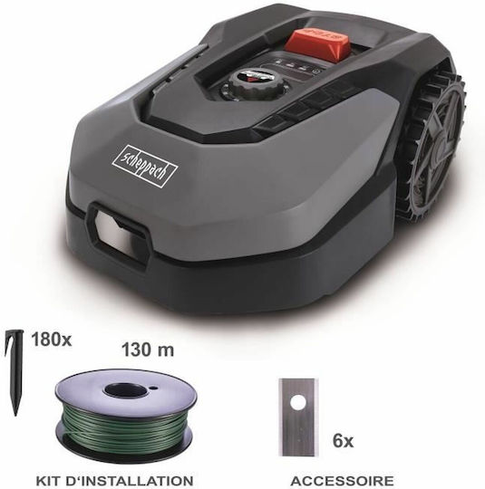 Scheppach Robocut XL 600 Ρομποτική Μηχανή Γκαζόν 2Ah / 20V