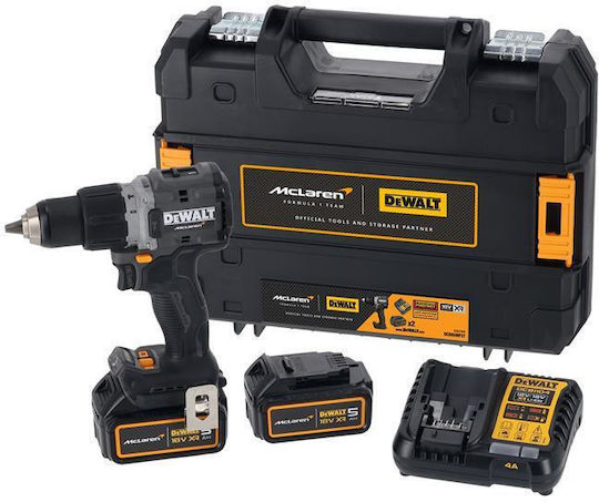 DEWALT Mclaren Limited Edition Percussive Brushless Battery Drill Driver 18V 2x5Ah