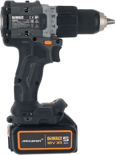 DEWALT Mclaren Limited Edition Percussive Brushless Battery Drill Driver 18V 2x5Ah