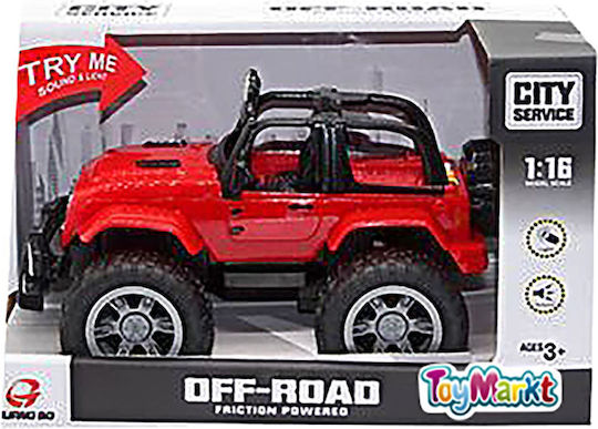 ToyMarkt Αυτοκινητάκι Off-Road για 3+ Ετών (Διάφορα Σχέδια) 1τμχ