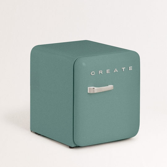Create Retro Mini Bar 48lt Υ50xΠ44xΒ49εκ. Sage/Silver
