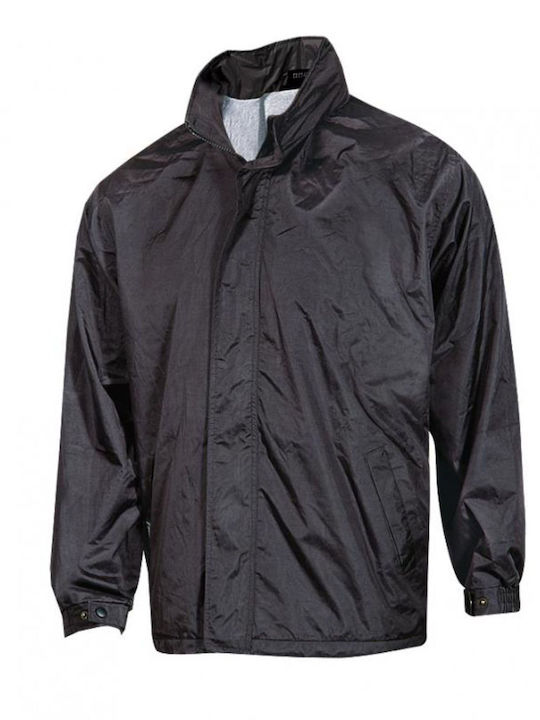Fageo Work Jacket with Hood Black