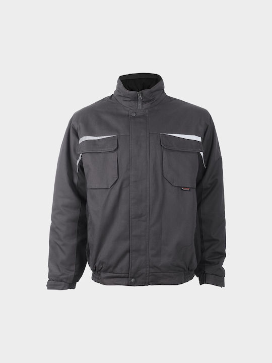 Stenso Kastor Work Jacket Reflective Cold Gray