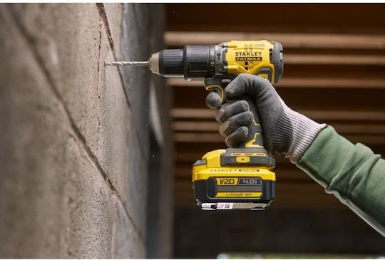 Stanley SFMCD715M2K-QW Κρουστικό Δραπανοκατσάβιδο Μπαταρίας Brushless 18V 2x4Ah