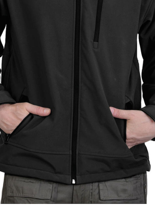 Ergo Work Jacket Softshell Cold Black