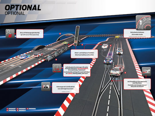 Carrera Digital 132 Dtm Fast And Fabulous Track Scale 1:32 For 8+ Years