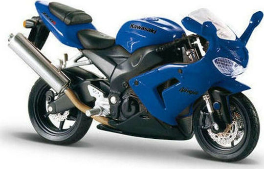 Bburago Μοτοσυκλέτα Kawasaki Ninja ZX-10R - Μπλε 1:18 για 3+ Ετών