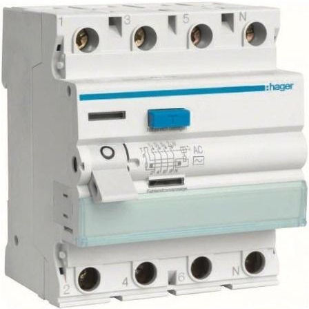 Hager Phase Relays Leckage der Erde 63A Quadruple Pole with Voltage 230V