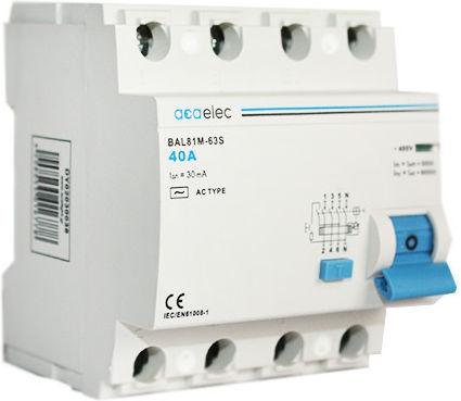 Aca Phase Relays Leckage der Erde 63A Quadruple Pole with Voltage 400V 30mA