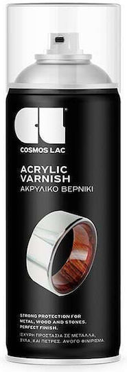 Cosmoslac N376 Спрей Лак Гланцов Прозрачен Ефект 400мл