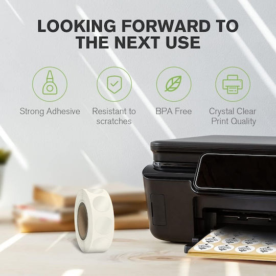 Self-Adhesive Label Rolls 1pcs