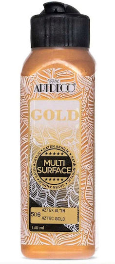 Art & Hobby Spray Paint Acrylic with Metallic Effect Gold Aztec Gold 506 140ml