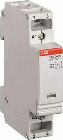 Abb Ρελέ Ράγας Καστάνιας Μονοπολικό με Τάση 230V