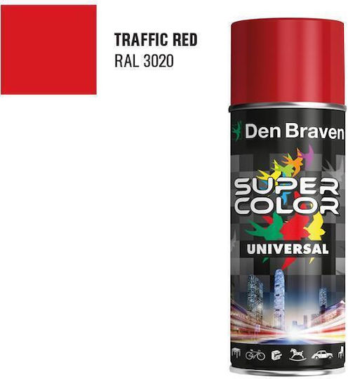 Bostik Den Braven Σπρέι Βαφής SC Universal Ακρυλικό Κόκκινο Ruby Red RAL 3003 400ml
