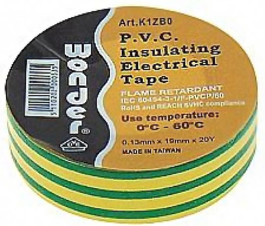 Insulation Tape Wonder 19mm X 20m White