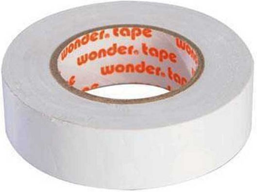 Wonder Μονωτική Ταινία 19mm x 20m Λευκή