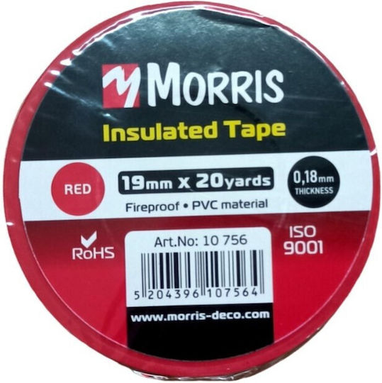 Morris Μονωτική Ταινία Κόκκινη
