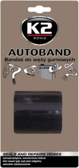 K2 Insulation Tape 50mm x 3m for Rubber Pipe Repair Black Black