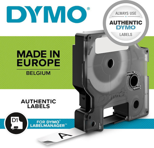 Πλαστικοποιημένη Ταινία Στυλό Dymo S0718050 Μαύρο