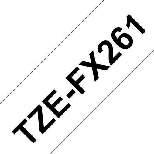 Brother TZe-FX261 Label Maker Tape 8m x 36mm in White Colour Compatible with Brother TZe/TZ