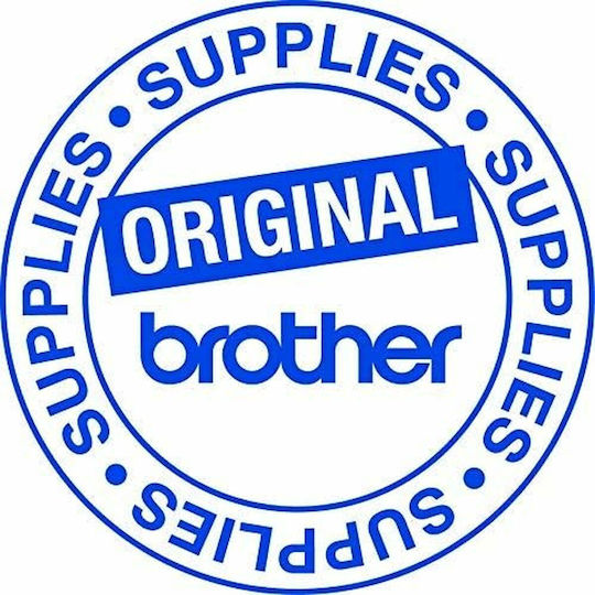Brother Етикетна Филм 4м x 12мм в Бял Цвят Съвместима с Brother TZe/TZ