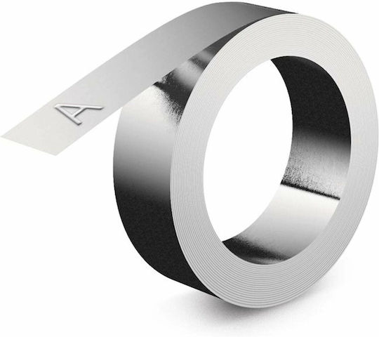 Dymo 35800 Ταινία Ετικετογράφου 3.65m x 12mm σε Ασημί Χρώμα 10τμχ Συμβατή με Dymo Rhino/IND