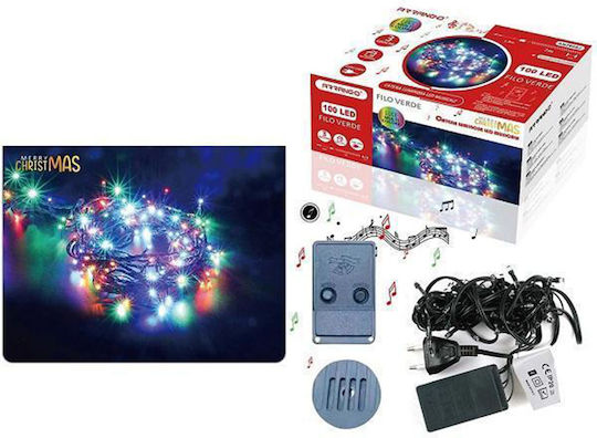 100 Λαμπάκια LED 8.5μ. RGB σε Σειρά