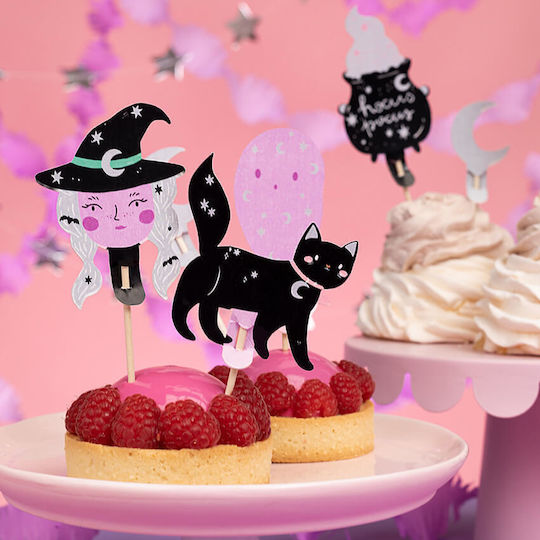PartyDeco Декорация На Сладкиши За Парти Хелоуин 6 Бройки