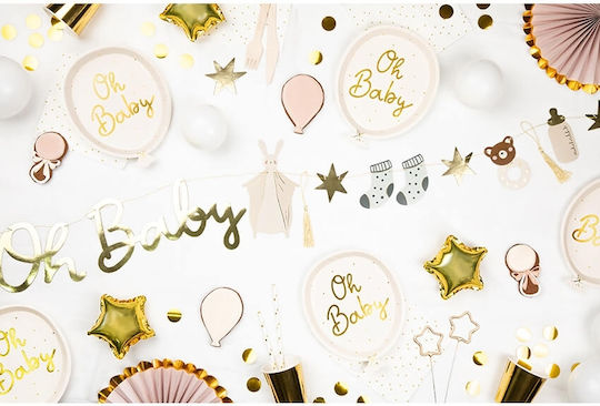 PartyDeco Plate for Party 6pcs
