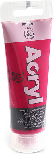 Primo Acryl Acrylic Paint Set in Fuchsia color Magenta Red 75ml 1pcs