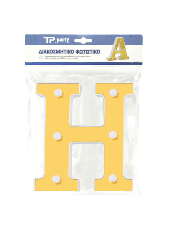 Tpster Dekorative Lampe Brief Gold