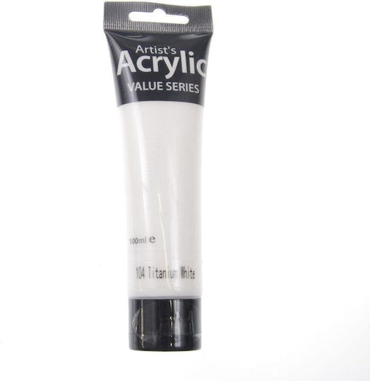 Next Ακρυλικό Χρώμα Ζωγραφικής Titanium White 25583 100ml