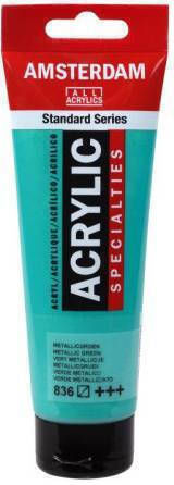 Royal Talens Amsterdam Standard Acrylic Paint Set Metallic Green 836 120ml 1pcs