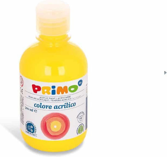 Primo Acrilico Ακρυλικό Χρώμα Ζωγραφικής Κίτρινο 300ml