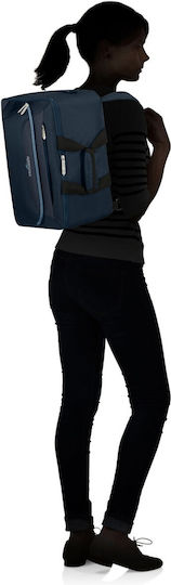 American Tourister Σακ Βουαγιάζ Navy Μπλε Υφασμάτινο Μ30xΠ20xΥ30εκ.