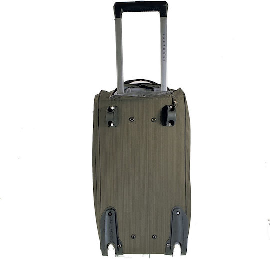 Bartuggi 718-005 Σακ Βουαγιάζ 57lt Πράσινο με Ρόδες Υφασμάτινο Μ55xΠ29xΥ36εκ.